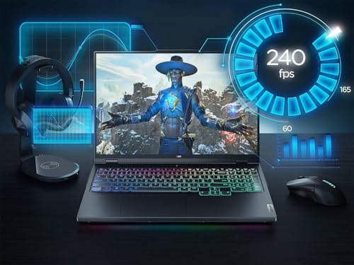 Legion Pro 7i 2024 Modello Gaming Laptop 16 Pollici WQXGA 240 Hz, Intel 24 Core i9-14900HX, RTX 4080, 64 GB DDR5, 4 TB SSD, RGB Tastiera retroilluminata, Windows 11 Pro & Lifetime - Notebook - Immagine 3