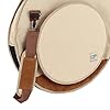 Tama Powerpad TCB22BE Designer Cymbal Bag 22 Inch Beige + Keepdrum Drumsticks #3