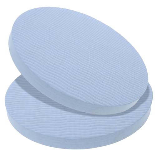 Garneck 2stücke Yoga-stützpolster Verdickte Ellenbogenschützer Bequeme Trainings-Polster Für Pilates Und Sport Runde Form Leicht Tragbar Hitzebeständige Oberfläche