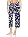 HUE Damen Printed Knit Capri Pajama Sleep Pant Pyjamahosen, Mittelalterlicher Strandkorb, X-Large