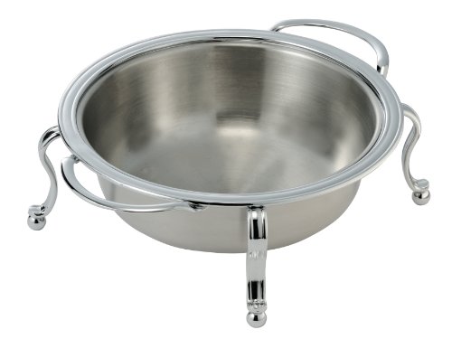 interDesign York Lyra Server, Split Finish, Large