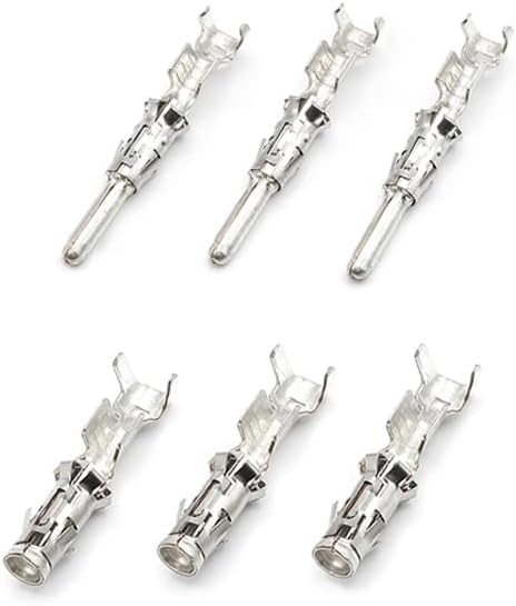 1/5 PCS 32PIN ITT Type Aviation Connector Round Waterproof Male and Female Automobile Socket Terminal 192900-0072 0074(Small M Terminal,1 PCS)