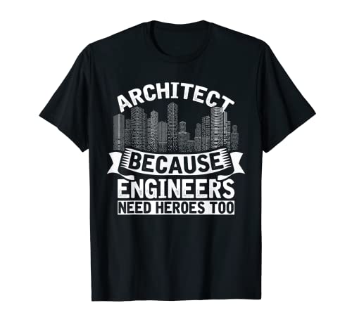 Architektur Held Beruf Architekt Lustiges Architekt T-Shirt