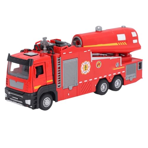 Camion de pompiers de pulvérisation avec lance à eau fonctionnelle pour enfant