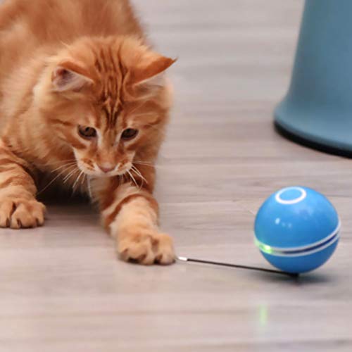 Balacoo Smart Brinquedo Interativo para Gatos Brinquedo Automático para Carregamento USB Brinquedo p