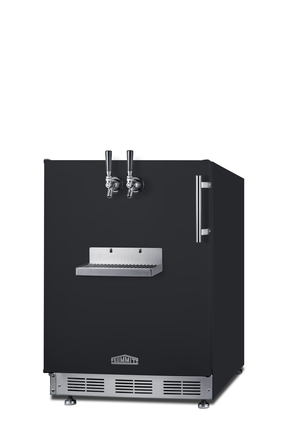 Summit Appliance Sbc7brsfrtpcflhd 24-Inch Wide Front Tap Built-In Cold Brew Coffee Kegerator - Black; Commercially Listed; Carb Compliant; Lhd (Left-Hand Door Swing) on Fridge.com - View 5