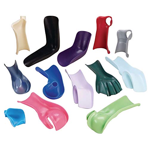 Rolyan Aquaplast-T Watercolors Thermoplastic Splinting Material, 13% UltraPerf, Professional Silky Smooth Finish, Moderate Memory, Highly Conformable, 1/16" x 18" x 24", 4 Sheets, Purple