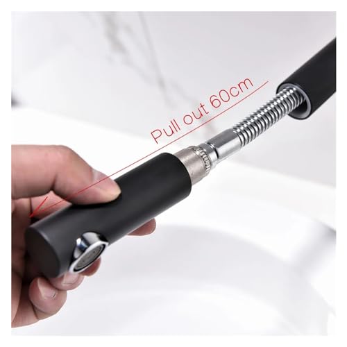 Mitigeur d'eau de salle de bains noir mat pour simplifier votre routine - 5