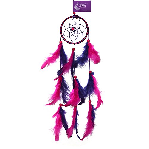 Asian Hobby Crafts DIY Dream Catcher Kit for Girls & Adults, Creative Art & Craft Kit for Birthday and Return Gifts, Includes Screen-Free Activities (Large)