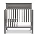 DaVinci Autumn 4-in-1 Convertible Mini Crib in Slate, Greenguard Gold Certified