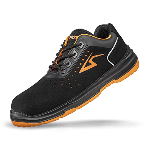 ROTAI RS PRO 22 Sicherheitsschuhe S1P ESD – leichte Arbeitsschuhe im Sneaker Stil mit...