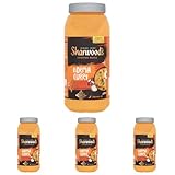Sharwood's Indian Korma Curry Sauce, Mild & Creamy Curry Sauce with Coconut & Tomato, Vegetarian, Catering Jar, 2.25 kg (Pack of 4)