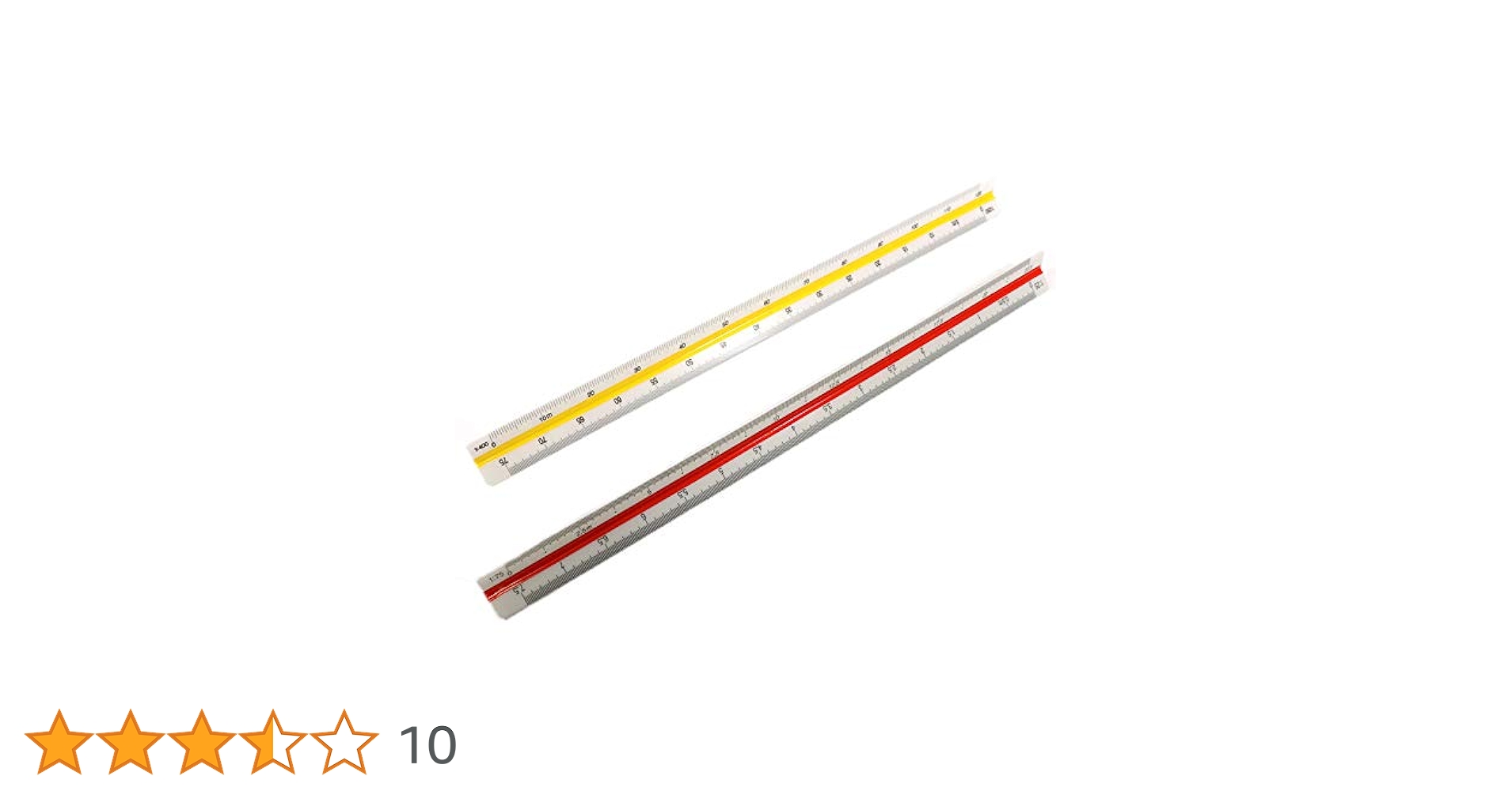 Amazon.co.jp: PARTISAN 三角 スケール 定規 サンスケ 30cm
