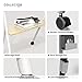 FITUEYES Design Mobile TV Stand for 55 60 65 75 78 Inch TV, Rolling TV Cart Floor Stand with Mount for Living Room Office Hotel, Modern Corner TV Stand with Wooden Storage Shelves, Collector Series