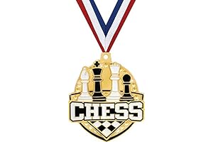 Crown Royal Chess Medals, Perfect for Awarding Chess Excellence