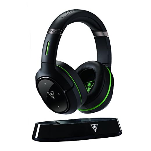 Turtle Beach - Ear Force Elite 800X Premium Fully Wireless Gaming Headset - DTS Headphone:X 7.1 Surround Sound - Noise Cancellation- Xbox One, Mobile Devices