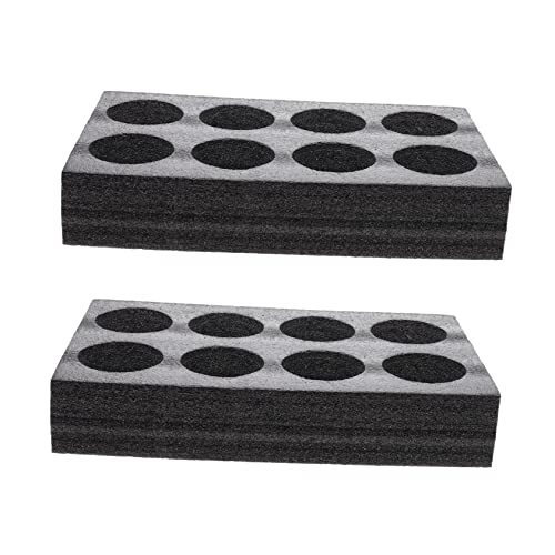 IWOWHERO 2Pcs Portable Cup Carrier Trays Beverage Packing Holders for Hot Cold Drinks Collision Design for Restaurants Coffee Shops Efficient Drink Organization