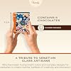 Venchi - Murrine Collection - Mini Book With Assorted Chocoviar Chocolates, 4.05 oz - Gluten Free - Gift Idea for Birthday and Anniversary