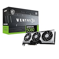 MSI GeForce RTX 5080 16G Gaming Trio OC — 16GB GDDR7 (30Gbps/256