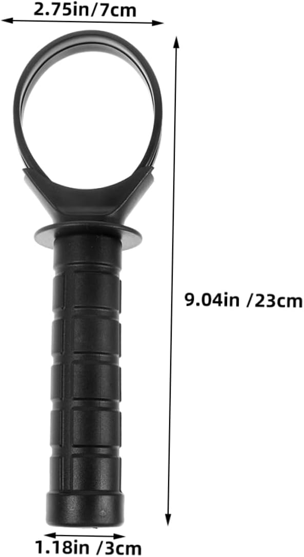 Yardwe 2pcs Gyro Ball Grip Handle for Forearm Strength Training Multi-use Adjustable Workout Accessory Sturdy Plastic Construction for Enhanced Grip and Control