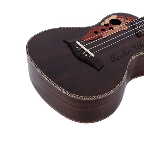 Ukulélés, ukulélé portable 23 pouces son clair avec accordeur pour jouer - Les Beatles, Paul McCartney, John Lennon, RIngo Starr, George Harrison Ukulélés, ukulélé portable 23 pouces son clair avec accordeur pour jouer – Image 8