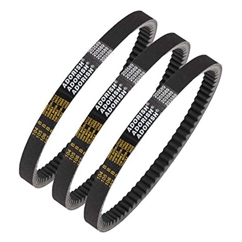 30 Series Go Kart Drive Belt Replacement for Comet 203589, Comet 203589A, Manco 5959 (Pack of 3) Cover