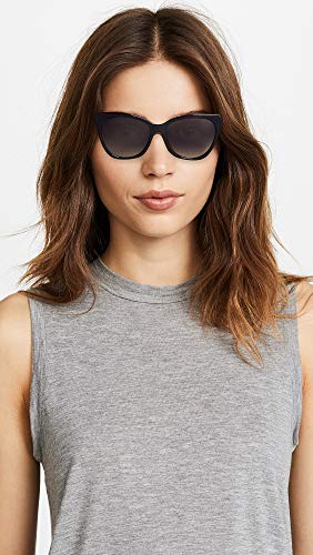 Marc Jacobs Women's Marc 336/S Cat Eye Sunglasses, Black/Gray Shaded, 56mm, 16mm3