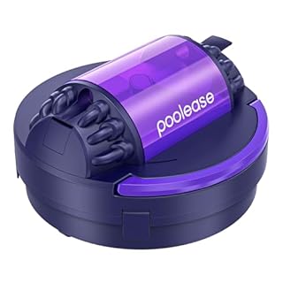 Poolease X1 Cordless Robotic Pool Vacuum, Automatic Pool Cleaner with 45W Dual-Motor, Ideal for Inground Above-Ground Flat Pool, 2L Debris Capacity