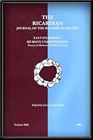 The Ricardian - Journal of the Richard III Society - Volume XIII, 2003 - Tant D'Emprises - So Many Undertakings: Essays in Honour of Anne F. Sutton B001NOHQ0E Book Cover