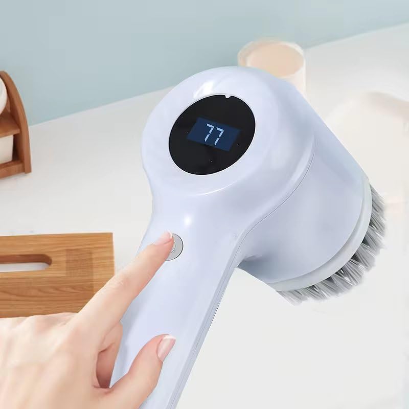 5 In 1 Electric Cleaning Magic Brush Multifunctional Spin Cleaner...