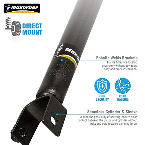 Maxorber Rear Shocks Absorbers Kits for Nissan Compatible with 2007 2008 2009 2010 2011 2012 2013 2014 2015 for Nissan Altima 349075 5637 Auto Shocks Gas Struts(Set of 2 Rear)