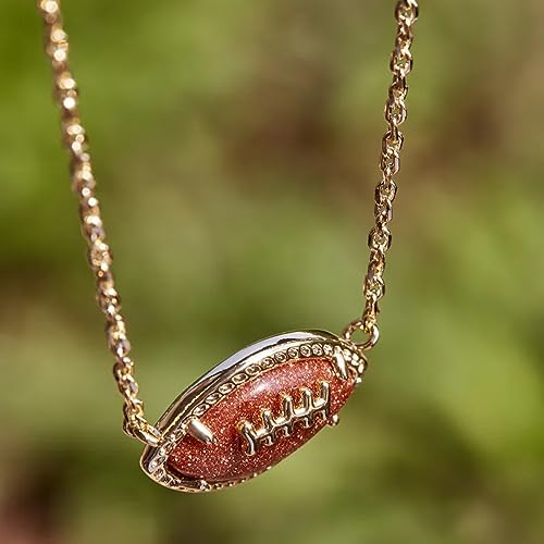 Kendra Scott Football Short Pendant Necklace, Fashion Jewelry for Women4