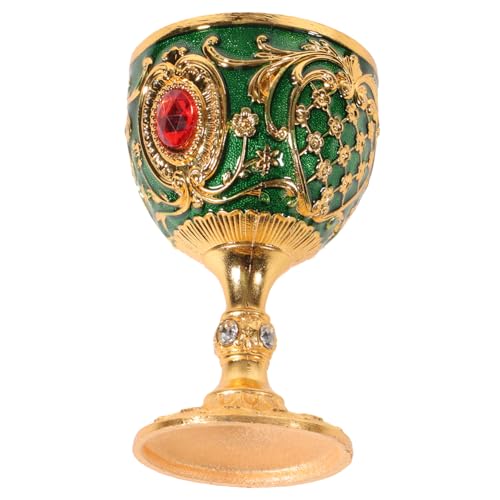 Warmhm Tasse à Liqueur Relief Tasse à Rétro Anti-casse Style Européen Domestique