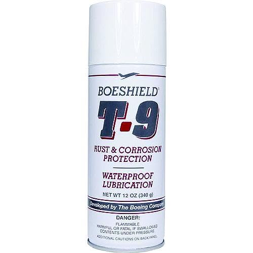 BOESHIELD T-9 Rust & Corrosion Protection/Inhibitor and Waterproof Lubrication, 12 oz. (Twо Расk, One Color)