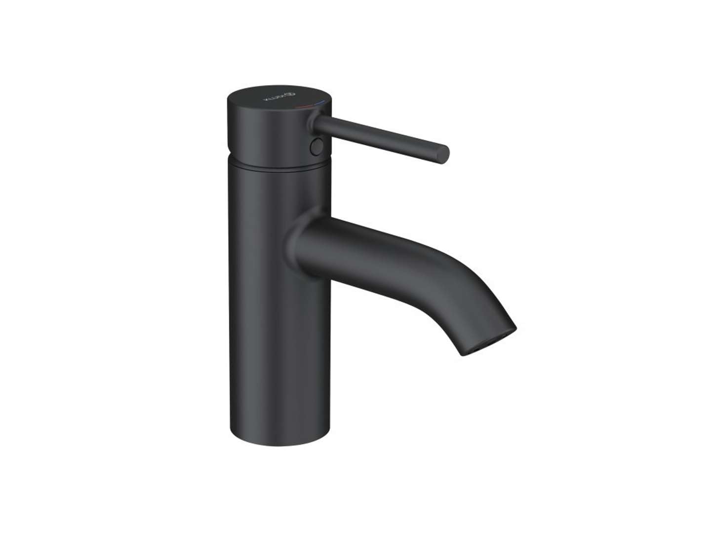 Kludi Bozz-382723976 - Lavello da bagno Bozz-382723976 - Rubinetto fisso Bozz opaco, colore: Nero opaco