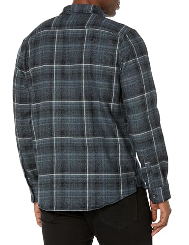 HUGO Men's Relaxed Fit Checked Pattern Flannel Button Down Shirt2