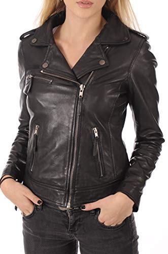 KYZER KRAFT Womens Leather Jacket Bomber Motorcycle Biker Real Lambskin Leather Jacket for Womens2
