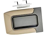 Front Row Split Bench-Seat Console Lid - Beige/Tan - Compatible with 2001-2006 Chevy Silverado 1500