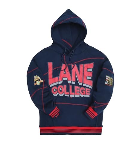 Lane University Sweatwear Men's Heavyweight Hoodie - Premium Fleece, Conehead Hood, AACA Embroidery