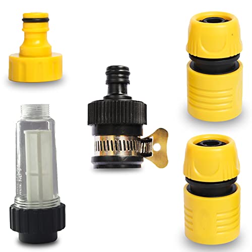 Image of VMTC Water Filter Kit 1 /2 inch for High-Pressure Car Washers: Compatible with Karchre K1-K7, Bosch AQT & Aquatak, Black & Decker, Hubertt, and More