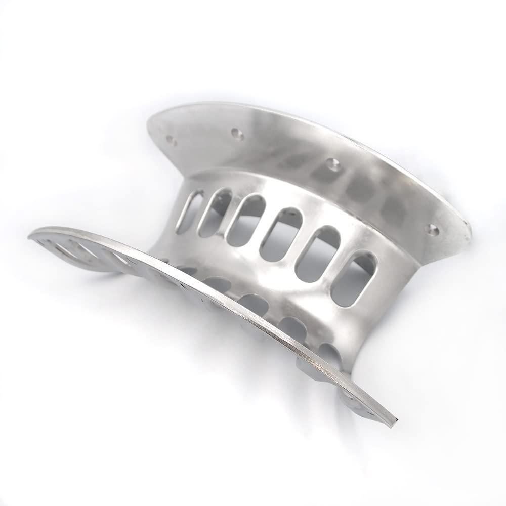 Stabilo-Sanitaer Aluminium Wandschlauchhalter 42 x 19 cm für 1 Zoll Schlauchhalter Gartenschlauchhalter Wasserschlauchhalter Wandhalter Kabelhalter