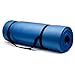 Crown Sporting Goods 3/4-Inch Extra Thick Yoga Mat with No Stick Ridge