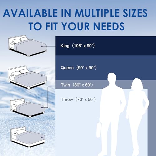 OMERAI Cooling Blanket Throw Size (50"X70"), Cold Blanket for Hot Sleepers - image 6