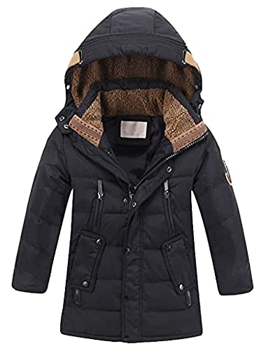 Tebreux Jungen Jacke Winterjacke Mädchen Mantel Kinder Verdickte...
