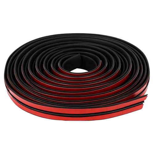 4M Tira de Sellado de Parabrisas de Coche Universal, Junta de Goma Puerta Coche, 19mm T Forma Goma Puerta Borde de Ventana Juntas Adhesivas para Puertas y Parabrisas Delanteros y Traseros Del Coche