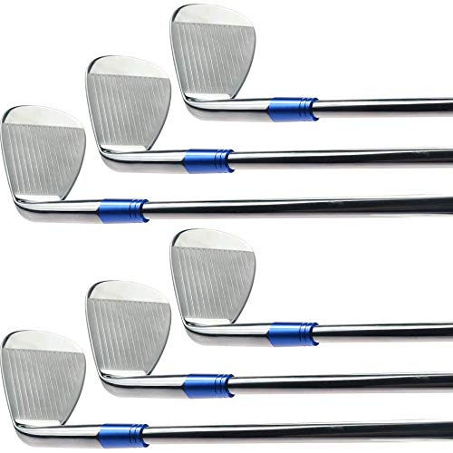 ZDSFSD 12Pcs/Pack Golf Ferrules .370 Aluminum 25mm for Irons Shafts Golf Club Accessories, Blue - Image 3