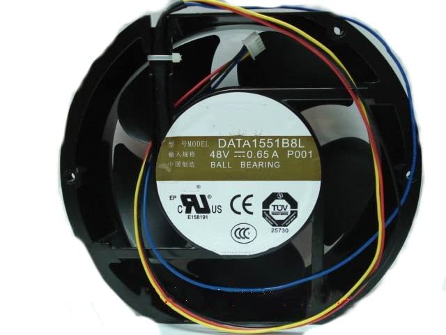 Ventilateur 48V 172x150x51 mm à grand débit d'air pour serveur réseau
