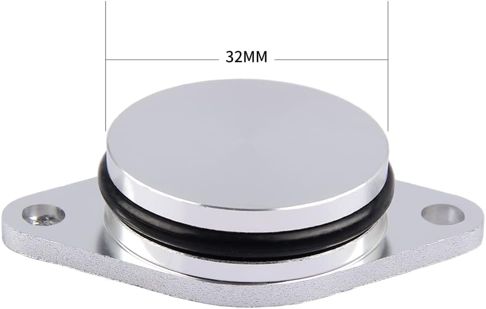 6 x 32mm Tapón de Remolino de Diésel en Blanco Tapones de Reemplazo con Juntas de Colector de Admisión 11612246949 para E87 E46 E90 E91 E92 E93 E39 E60 E83 E53