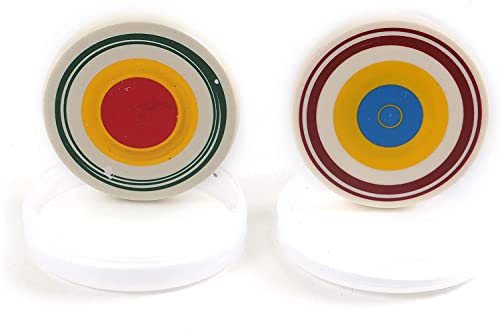Image of KD Willmax Board Striker Indoor Game Striker Accessories Set of 2 Used in National & International Carrom Tournament (MMI)
