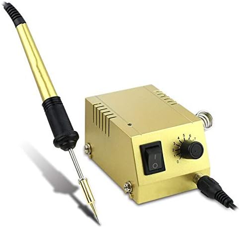 Soldering Occus Soldering Station Solder Iron Welding Equipment Repair Hand Tool Constant Temperature Soldering Station 936I - (Color: US-Gold110v)